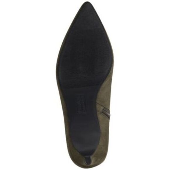 ALFANI Womens Olive Green Padded Lissa Pointed Toe Stiletto Slouch Boot 7 M - Picture 4 of 4